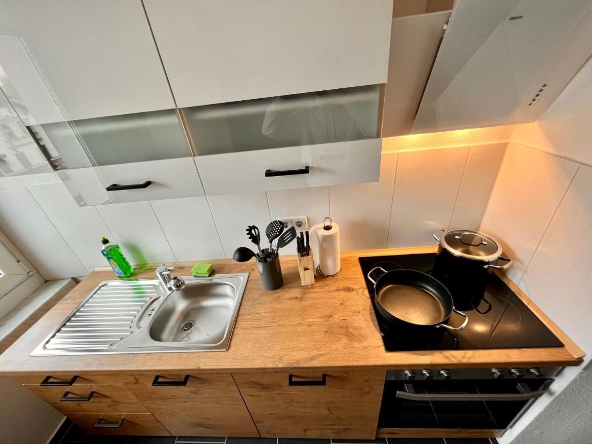Kmhosting Zentrum Modern Appartement - Kingsize Boxspringbett Chemnitz  Exteriér fotografie