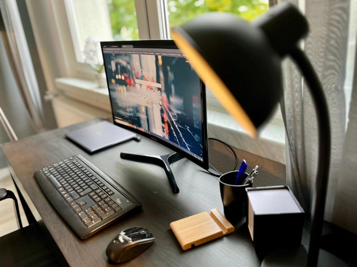 Kmhosting Zentrum Modern Appartement - Kingsize Boxspringbett Chemnitz  Exteriér fotografie
